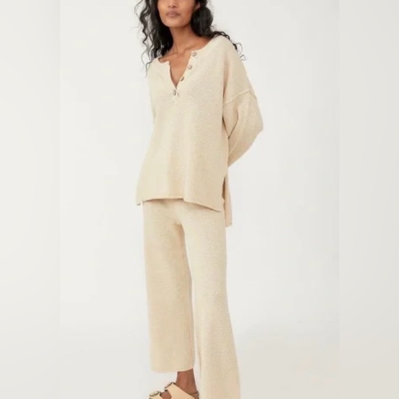Free People Sweaters - Free People Hailee Sweater Set au lait Small